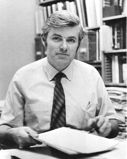 Brooks in 1974, a year after his election to the National Academy of Engineering. Caltech Archives Photo