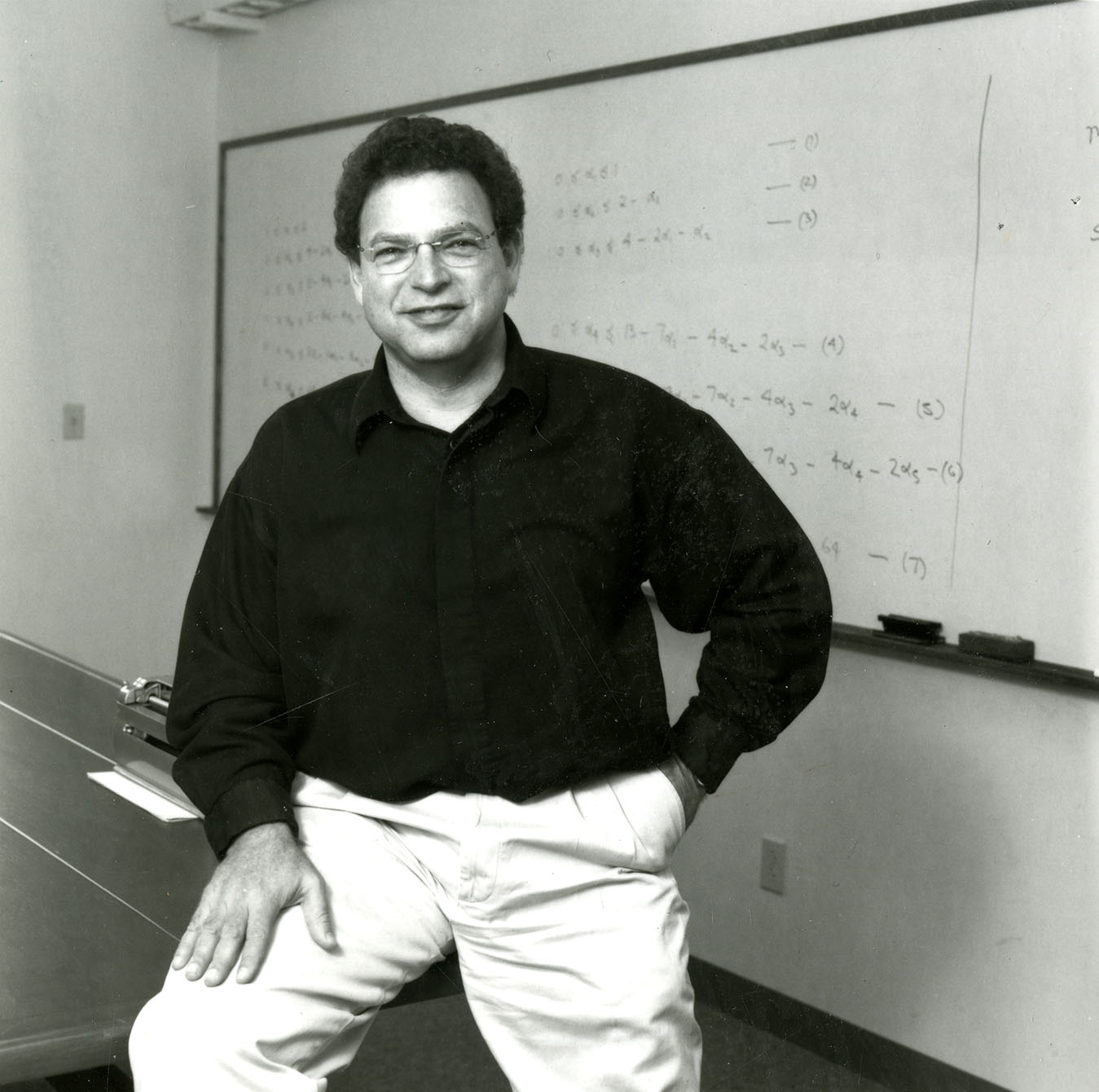 Caltech office, c. 2000. Caltech photo by Robert Paz