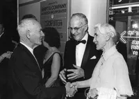 George Beadle with Ted Schultz and his wife