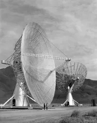 Dedication of the 90-foot radio telescope
