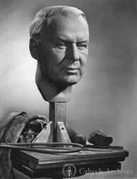 Bust of Robert Millikan by Joseph Portanova