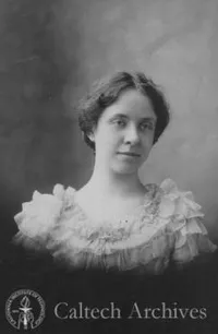 Greta Blanchard prior to her 1902 marriage to Robert Millikan