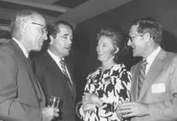 Arnold Beckman with Lt. Gov. Reinecke and Mr. and Mrs. Bill Dannemeyer