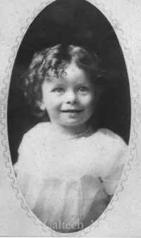 Linus Pauling at the age of 2