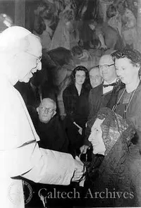 William and Ardianne Fowler meet with Pope Pius XII at the Vatican
