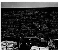 Linus Pauling’s blackboard