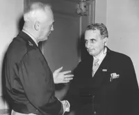 Theodore von Karman with General Henry H. Arnold