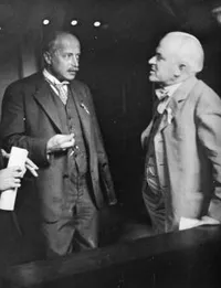 Max von Laue and Robert A. Millikan