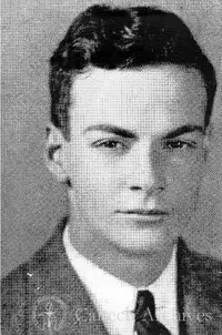 Richard Feynman in his teen years