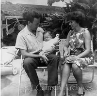 Richard and Gweneth Feynman with son Carl