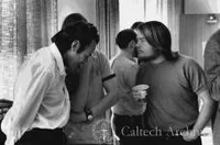 Richard Feynman with students