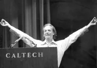 Richard Feynman lecturing at Caltech Seminar Day