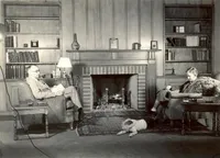 Dr. and Mrs. Richard Chace Tolman at home