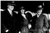 Robert A. Millikan with Herbert Hoover and his wife
