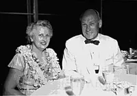 Arnold and Mabel Beckman on Honolulu trip