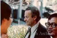 Richard Feynman at Schwingerfest