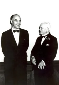Carl Anderson and Robert A. Millikan