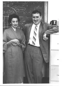 John Todd and Olga Taussky-Todd in their Caltech office.