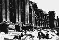 The wreck of City Hall after the 1906 San Francisco earthquake