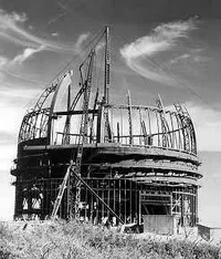 200″ dome construction