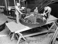 Stripping old coating from 100″ telescope mirror in preparation for aluminization