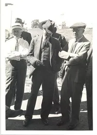 Russell W. Porter and a group of gentlemen at Palomar