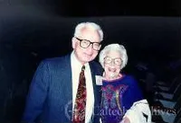 Murray Gell-Mann and Arrola DuBridge
