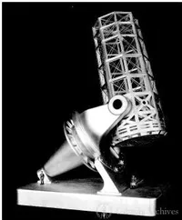 Model of 200″ telescope