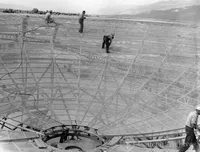 Radio telescope at Owens Valley (OVRO)