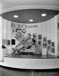 1/10 scale model telescope at New York World’s Fair