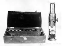 Biology instruments - early microscope