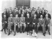 Physics faculty, 1923
