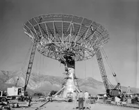 Radio telescope at Owens Valley (OVRO)