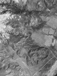 Aerial photos of Cajon Pass