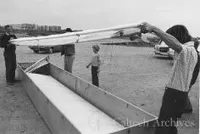 Uncrating the hang glider