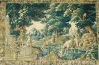 Tapestry which hangs in the Hall of the Associates at the Athenaeum