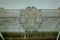Architectural ornament on the fascade of the Athenaeum