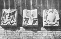 Calder reliefs (Throop)--corbels