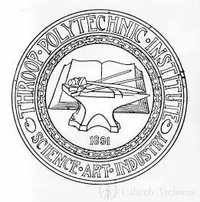 Logo for Throop Polytechnic Institute, 1891