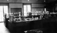 First chemistry lab in Gates