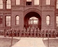 Father Throop and Co. B, Throop cadets, Throop Polytechnic Institute