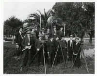 Throop Polytechnic surveying class, 1905-06
