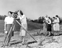 Women surveying