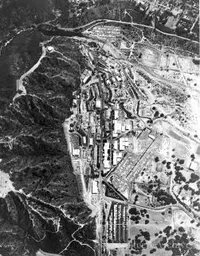 Aerial view of JPL