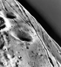 Close up of Phobos taken by Viking 1