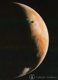 Mars as photographed during the Viking 2 approach