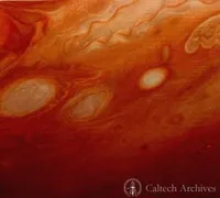 Jupiter, just to the SE of the Great Red Spot