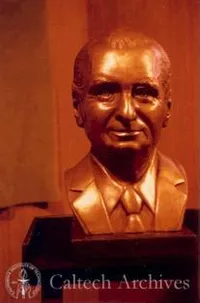 Life-sized bronze bust of Theodore von Karman