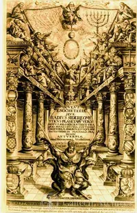frontispiece: Oculus Enoch et Eliae, sive Radius Sideromysticus pars Prima