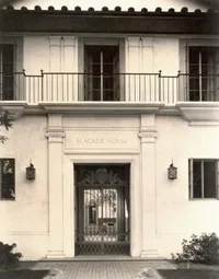 Entrance of Blacker House